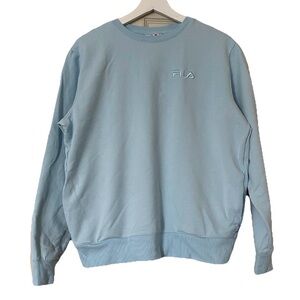Fila Women’s Pastel Blue Crewneck Sweatshirt